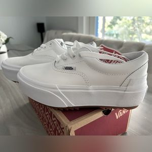 Vans Era Stacked Leather Sneakers